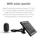 Solar Cctv Camera Outside Garden Lights With Wifi Bullet Camera