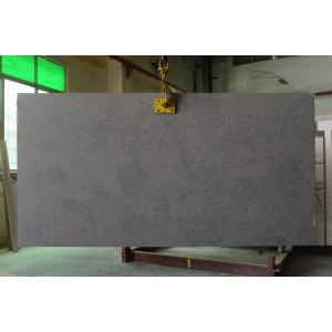 China Durable Grey Quartz Stone Scratch Resistance Man Made Quartz Countertops on sale