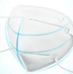 Fashion Four Ply KN95 Face Mask Size 15.2*10.5MM / Protective Facial Mask