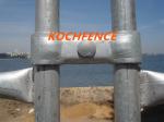 Flexible Construction Fence Panels , Galvanized Security Fencing With ISO 9001