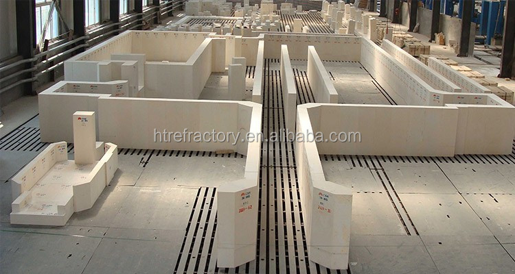 CS-3 ALUMINA-ZIRCONIA-SILICA AZS Fused Cast Refractories Bricks Superior and Performance
