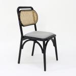 Vintage Wooden Artistic Customized Dining Chair for Restaurant NO Folded and