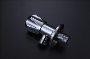 China Basin Water Angle Wash Basin Valve , 1/2 Inch Public Manual Brass Stop Valve factory