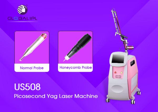 Adjustable Beam Diameter Laser Tattoo Removal Equipment For Skin Whitening /