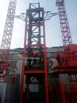 QTD125(4522) Central Inner Climbing Tower Crane Luffing Jib Type in Sri Lanka