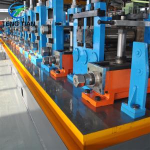 China Φ76 Quick Roller Change Welded Pipe Equipment Production Line Precision factory