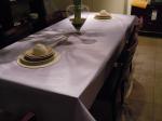Oil Proof 1/6 Fold 33*33cm Disposable Paper Tablecloths Birthday Deco