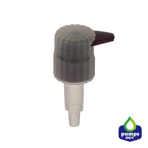 China 33/410 4cc Plastic Transparent Cover Body Wash Lotion Dispenser Pump factory