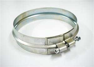 China Hydraulic Single Bolt Adjustable Pipe Clamp , Solid Nut Heavy Duty Pipe Clamps factory