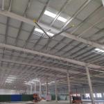 Power Big Hvls Large Industrial Ceiling Fan Air Cooling Ventilation Giant Size