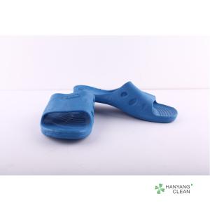 China China Anti Slip Blue SPU Cleanroom Antistatic ESD Safety Slippers Sandals women and men rubber shoes factory factory
