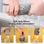 Kitchen Towel Washing Dish Car Cleaning Towel Rags Bamboo Fiber Cloths Dish