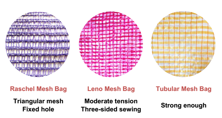 100% PP/PE Material Red Vegetable Potato Onion Pacages Sack PE Raschel Mesh Bag Packing Rolls
