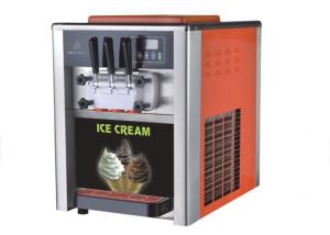 China LCD Display Table Top Ice Cream Machine / Commercial Refrigerator Freezer factory
