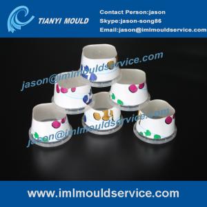 China two cavites thinwall plastic injection food box mould,thin-walls bucket containers mould factory