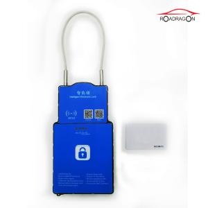 China 3G Logistic Security GPS Tracking Padlock , Magnetic Alerts GPS Lock Remote Control factory