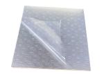 Transparent Blue Protective Film , Metal Sheet PE Protective Film 50 um