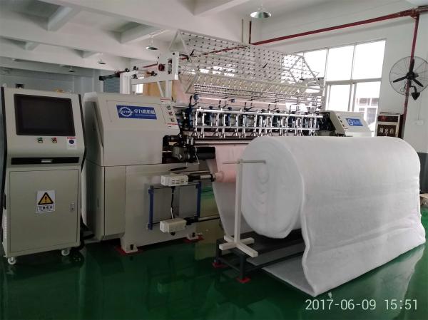 ZOLHTECH High Speed Computerized Shuttle Stitch Multi Needle Quilting Machine