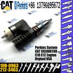 Diesel Engine Parts 3176 3196 C-10 C-12 Fuel Injector Assembly 2123463 212-3463