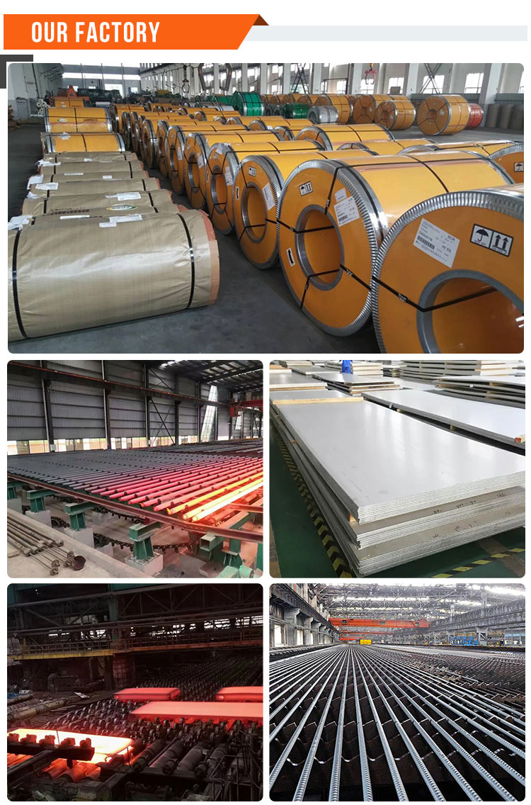 409 Stainless Steel Sheet with Mill Finished Surface Customized Width