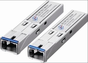 China BiDi SFP Fiber Transceiver Single Mode 1.5 To 5dBm Tx Power , CE ROHS Standard factory