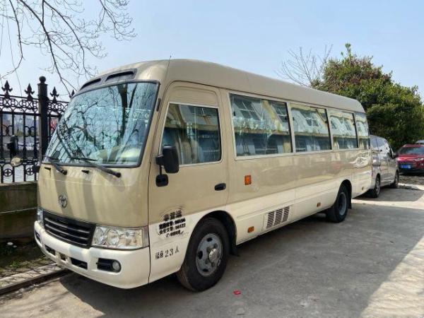 Used Toyota Coaster Mini Bus in 2011 year Used Diesel Manual Operated Door Buses