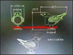 newest decoration bird style waterproof led flood light
