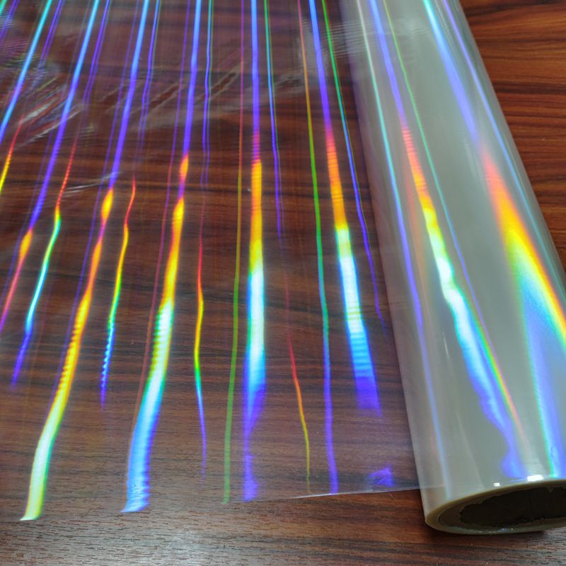 BOPP / PET Holographic Cold Foil Stamping 12 Micron Thickness