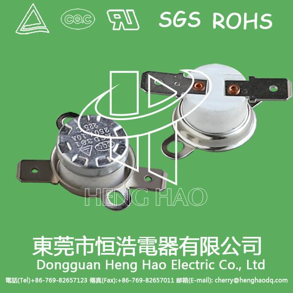 KSD301 bimetal temperature switch,KSD301 thermal cutout