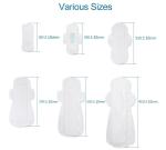 Disposable Leak Guard natural Long Overnight Sanitary Pads