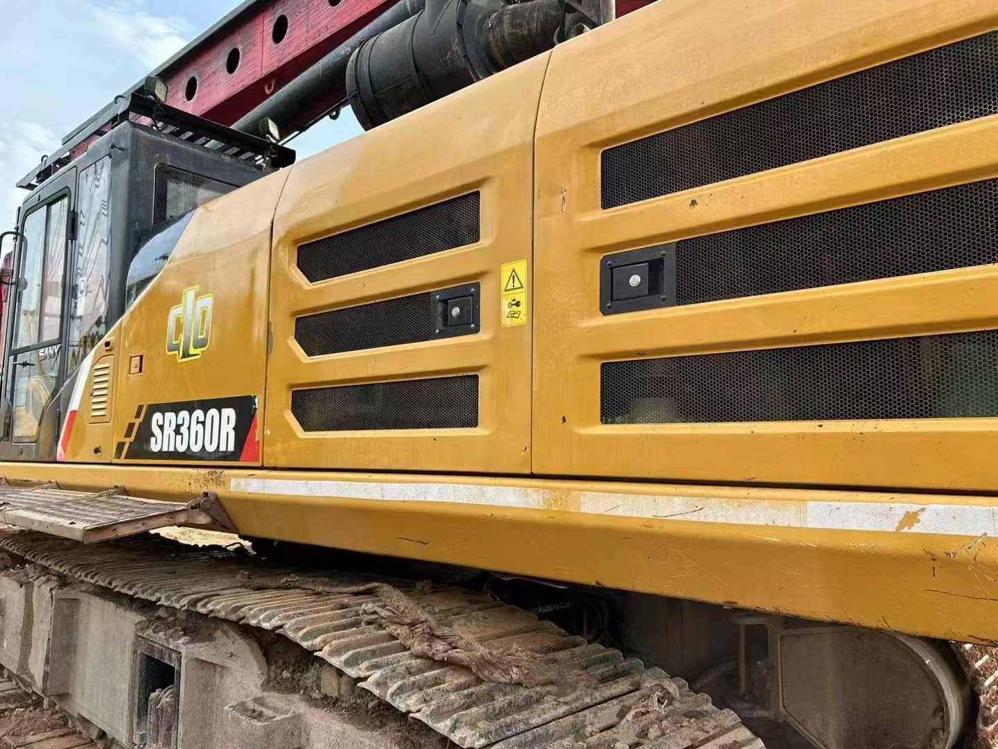 Professional Piling Rig Machine 2018 Year SR285R Rotary Drill Rig with 94m Maximum Drilling Depth