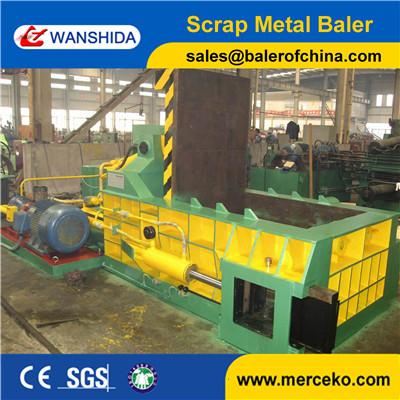 Side Push Out 160ton Hydraulic Metal Balers Manufacturer with 30 Years