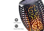 Outdoor Waterproof Garden Pathway Solar Torch Light 1500mAh Battery Type