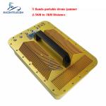 3KM 5 Bands Portable Drone Jammer Blocker 900mhz 2.4G GPS1.5G 5.2G 5.8G