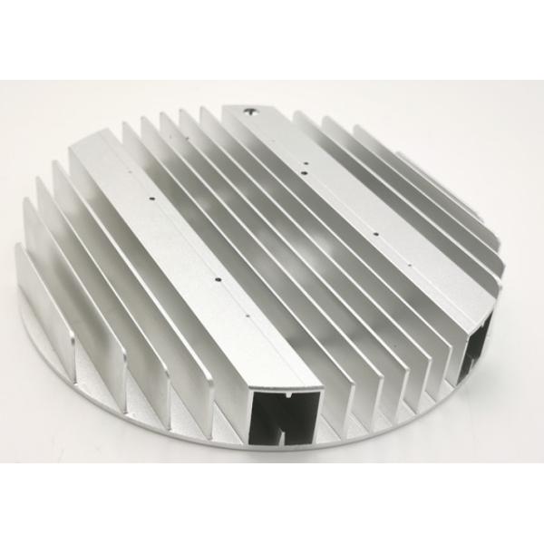 Alloy 6063 T5 Aluminium Extrusion Heat Sink Profiles E Coating