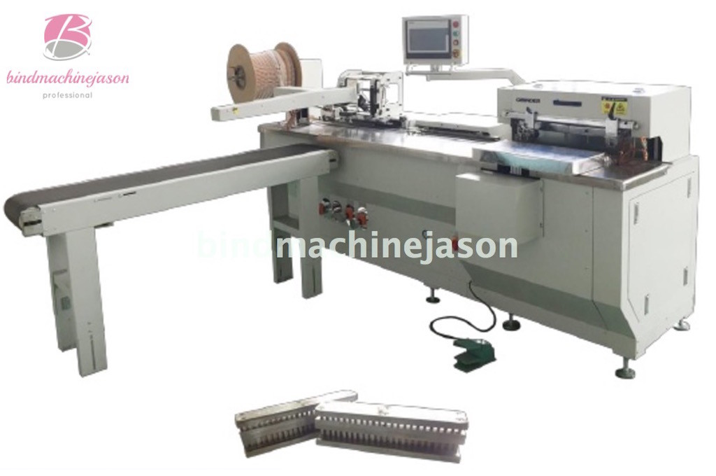 Twin wire loop binding machine with hole punching PWB580 for calendar and book
