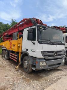 China Used Concrete Boom Pump Mercedes Benz Machine Equipment 2013 Sy 49m Construction Truck factory