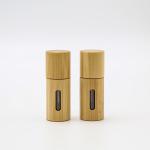 1ml 2ml Mini Perfume Aromatherapy Glass Roll On Bottles Wooden Shell