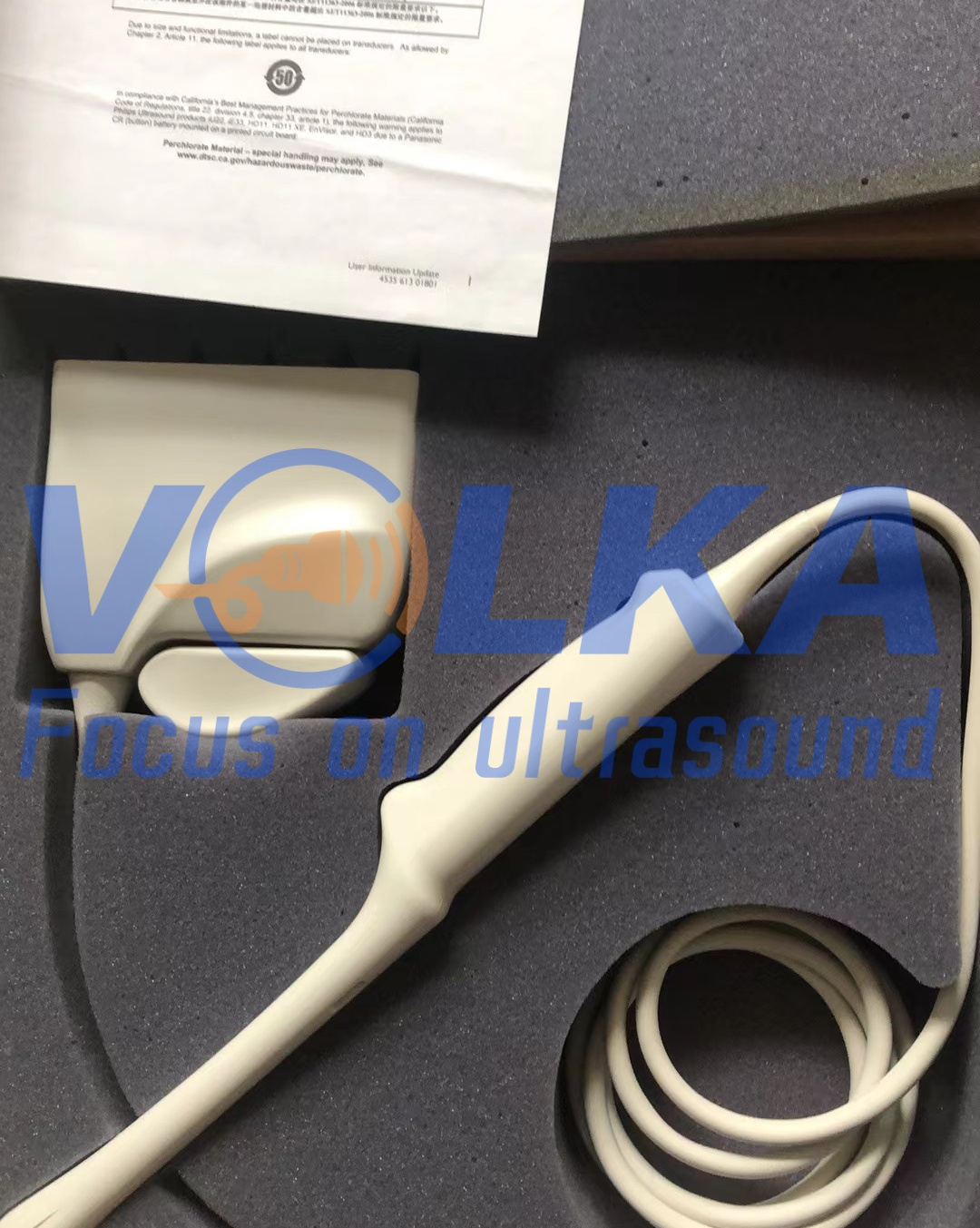 ATL IU22 IE33 Explora C8-4V Endocavitary Probe For Women Health Ultrasound Diagnosis Machine