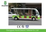 Battery Operated Electric Tourist Vehicles / Electric Passenger Bus With 11