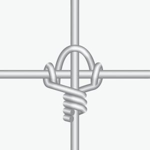China Wood High Tensile Fixed Knot Wire Fencing For Cattle High Strength Galvanized factory