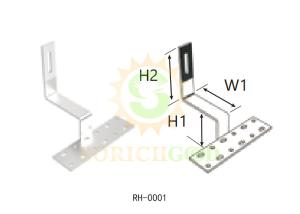 China Commercial Residential Tile Roofs Aluminum Alloy Mounting Systems factory