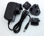 12V 2.5A Interchangeable power supply