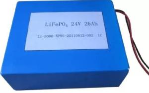 China 24V25Ah Lifepo4 Lithium Ion Battery Solar Street Light Power Storage FORZATEC factory