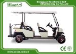 48V EXCAR 4 Wheel 6 Seat Electric Golf Carts With CE Certificated golf buggy car
