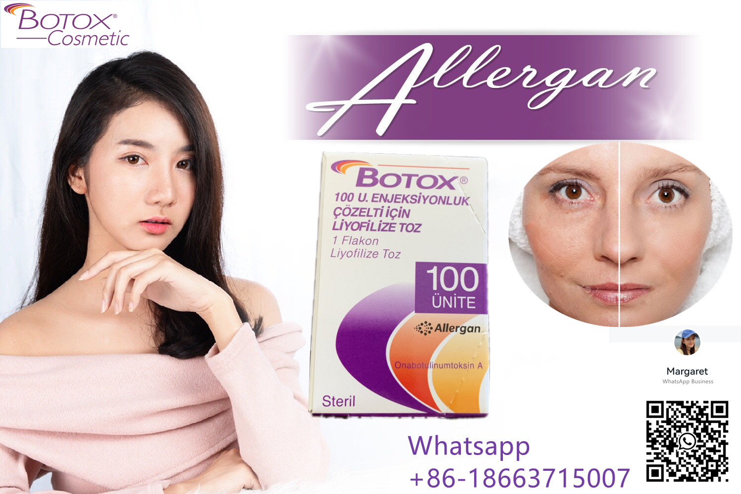 China Injection Botulinum Toxin Face Line Remove Wrinkles factory