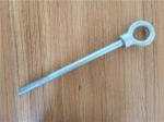 Helical Earth Anchors / Thimble Eye Bolt Oval Eye Bolt 5/8" Diameter 500 Mm