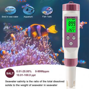 China Seawater Digital Salinity Meter Salt Water Tester For Pool Aquarium Fish Pond 10 - 100ppt factory