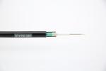 Outdoor Fiber Optic Cable GYXTW 12 Core Uni-Tube Light Aerial Armored Single