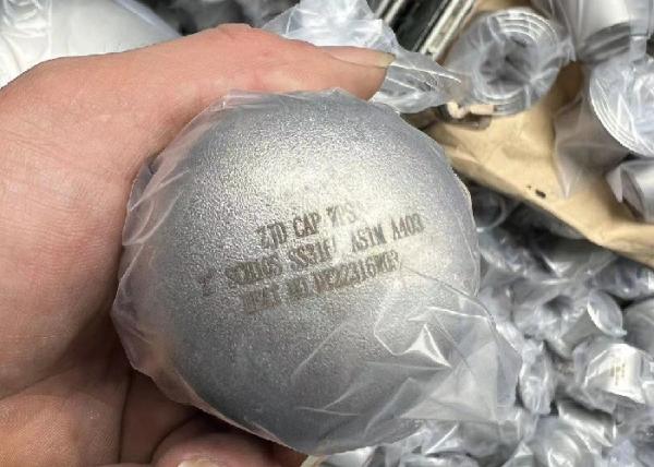 ASME Butt Welded Round Stainless Steel Pipe End Caps ANSI B16.9
